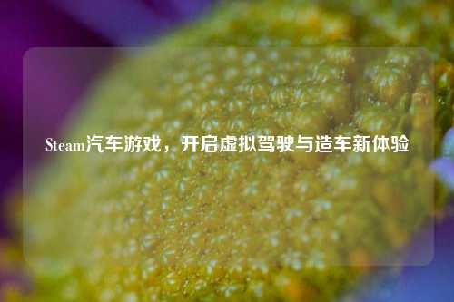 Steam汽车游戏，开启虚拟驾驶与造车新体验